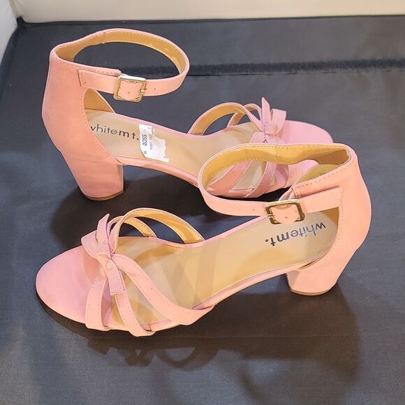 BRAND NEW WHITEMT BOWNOT LOW BLOCK HEEL SANDAL - Picture 10 of 15